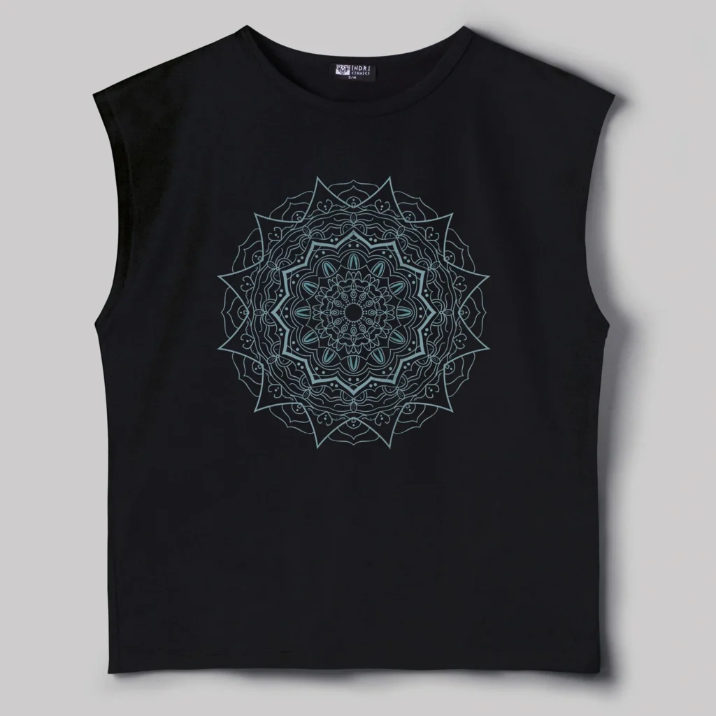 Blue Mandala Oversize Atlet
