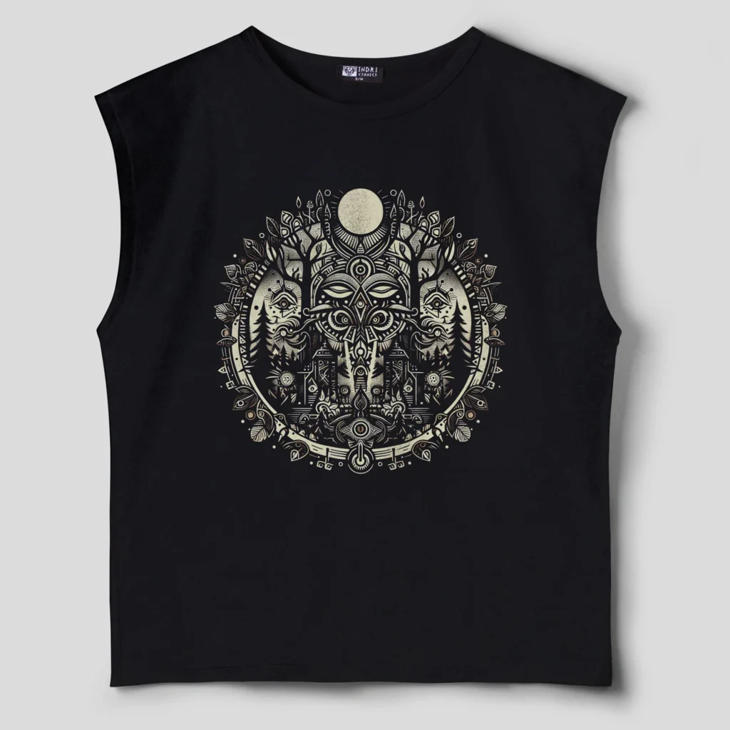 Psychedelic Owl Oversize Atlet